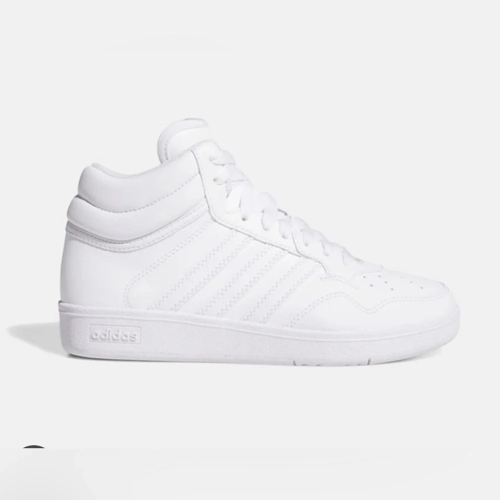 Adidas Hoops 4.0 Mid youth basketball Sneakers shoes White size 5.5 youth JI3476